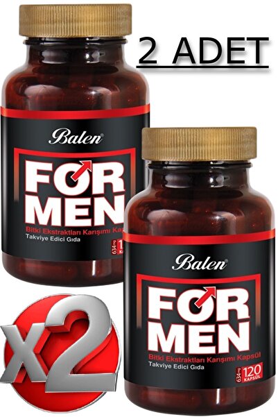 Balen 2 Adet Formen Bitki Ekstraktları Karışımı 240 Adet Kapsül