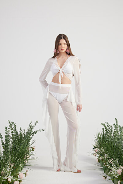 HOLLY LOLLY Bottom Top Jix Pareo Set White