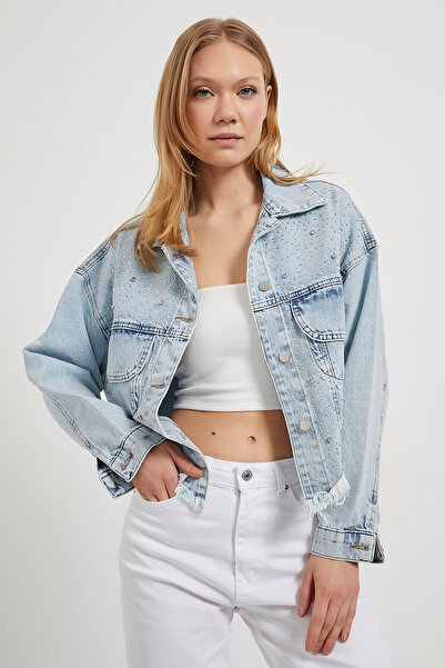 Arma Life ARMALIFE 2103 ΓΥΝΑΙΚΕΙΟ ΜΠΟΥΦΑΝ ΤΖΙΝ ΜΕ ΛΑΜΠΕΡΕΣ ΠΕΤΡΙΝΕΣ ΛΕΠΤΟΜΕΡΕ...