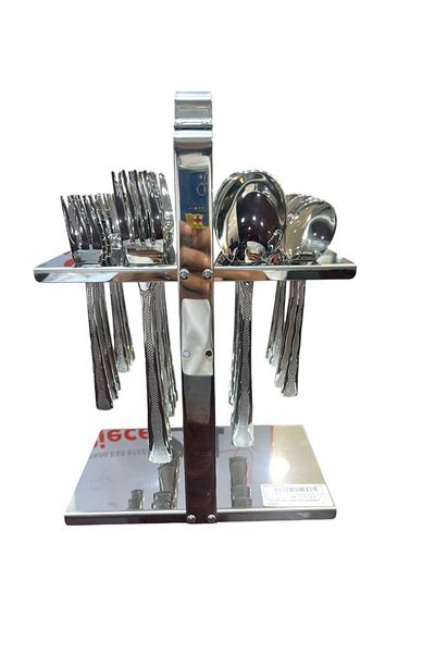 aljahwari CUTLERY SET 24PICES STAINESS STEEL