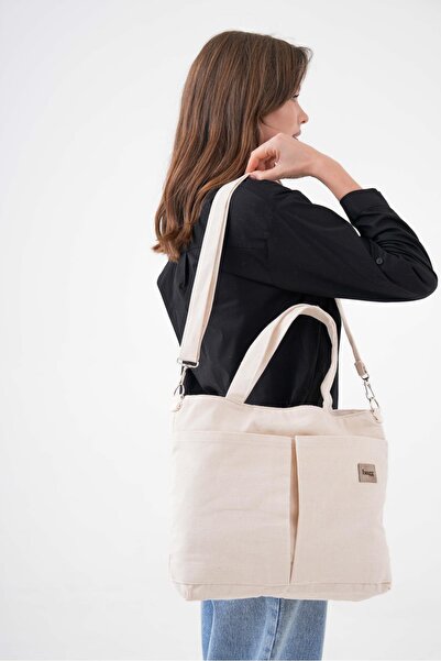 Bagg Çapraz Kanvas Çanta Pl