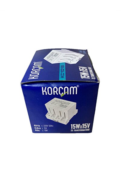 KORÇAM 15 W X 15v Zil Trafosu