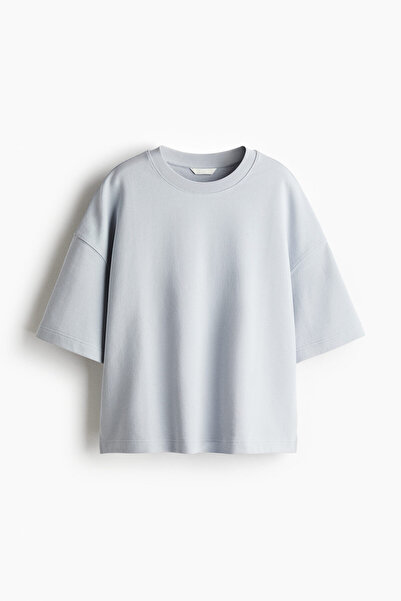 H&M Kısa Kollu Sweatshirt