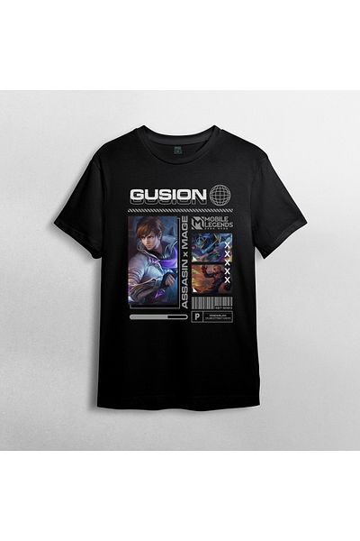 Pixxa Μπλουζάκι Mobile Legends Alpha Unisex 100% Cotton Crew Neck T-shirt