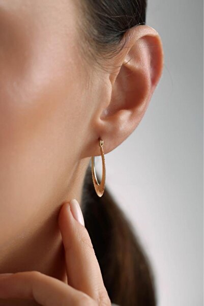 Tufanlar Kuyumculuk 14 Ayar Altın Midye Küpe - Bahar Koleksiyonu