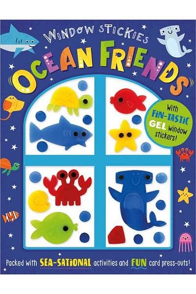 Make Believe Ideas أعواد النوافذ Ocean Friends