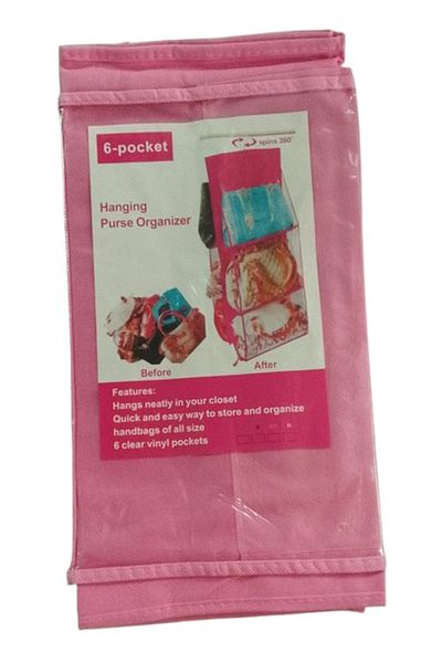Generic 2 pieces of black bag, shoe and clothes holder