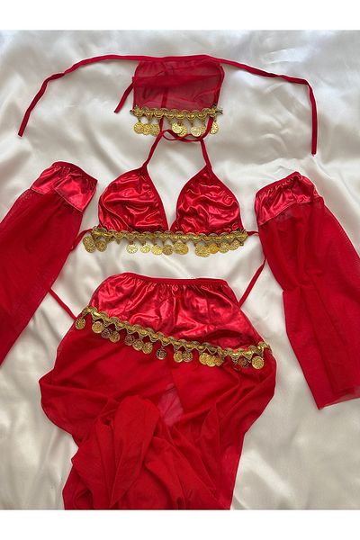 EDLİNGERİE Costum roșu roșu