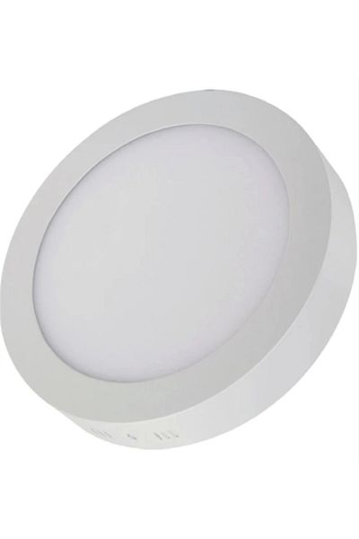 ZMR Voltek 24W Round Surface Mounted Led Panel 3000K White Case