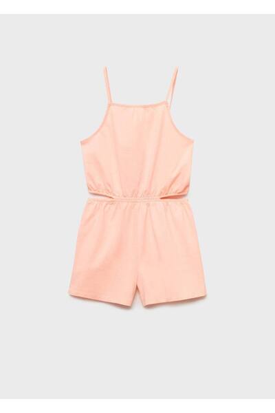 MANGO Kids Koton shorts jumpsuit