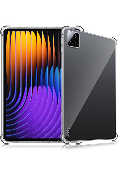 m.tk moveteck حافظة لجهاز Xiaomi Pad 7 Pro مقاس 11.2 بوصة مع زاوية خلفية شفافة لحماية غطاء الكمبيوتر اللوحي المقاوم للصدمات