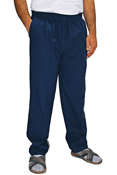 Beratnur Navy Blue Linen Shalwar