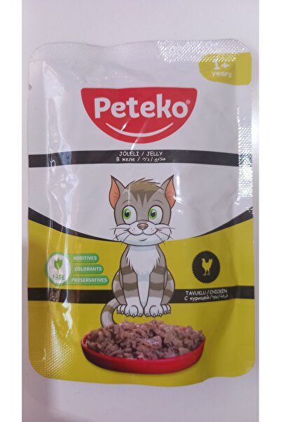 PetEko CHUNK TAVUKLU YETİŞKİN KEDİ POUCH 85 GR 12 ADET