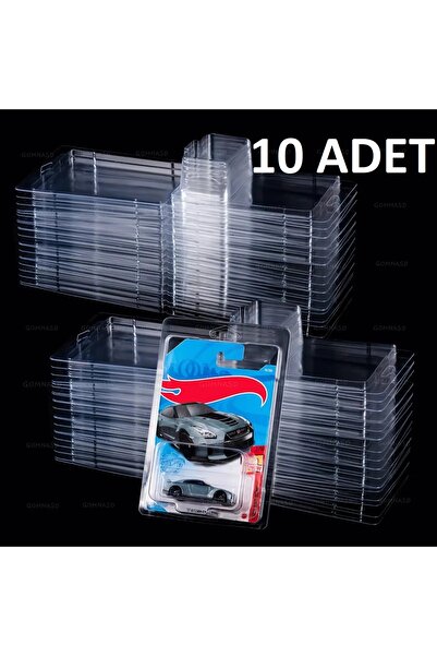 HOT WHEELS Plastik KORUMA KABI 10 Adet Protector Case (Regular - Short Card) Hotwheels Love Flowers Hot Bouqet