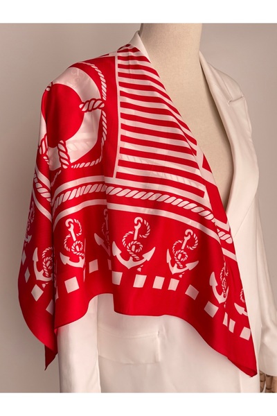 Ebr atelier Imported Anchor Detail Scarf