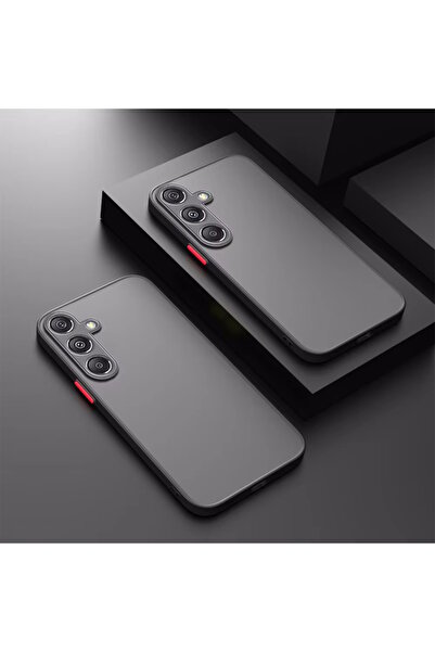 m.tk moveteck Samsung Galaxy A26 Kılıf Mat Parmak izi Yapmaz Kamera Korumalı ...