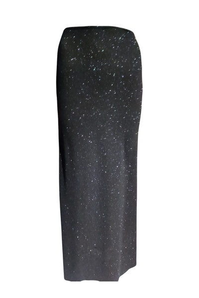 modayiğit Likralı Düz Dar etek sim detaylı