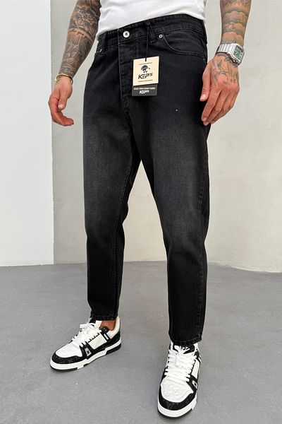 MADZEYMODA Ανδρικό Boyfriend Mold Denim Παντελόνι Smoked Jean Jeans KE-02
