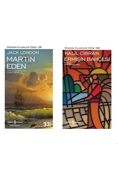 TÜRKİYE İŞ BANKASI KÜLTÜR YAYINLARI Martin Eden - Jack London - Ermişin Bahçe...