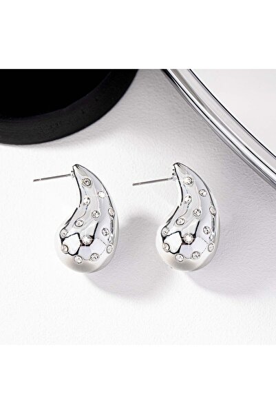 Choice1 02 Luxury Brand Inlay Colorful Crystal Water Drop Stud Earrings for W...