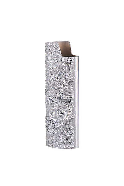 Choice3 غطاء ولاعة BIC J6 بالحجم الكامل، غلاف معدني ثلاثي الأبعاد مطبوع عليه ...