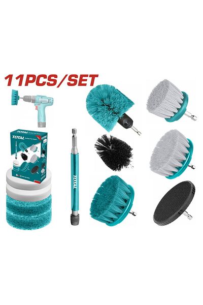 TOTAL 11pcs/set Cleaning Brush Set