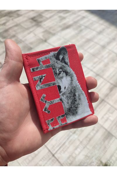 JANJAN Sports Wallet, Unisex Wallet with Velcro, Zipper, Keychain, Coin Compartment, Fabric Wallet