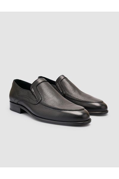 Cabani 100% Genuine Leather Black Men's Classic Shoes