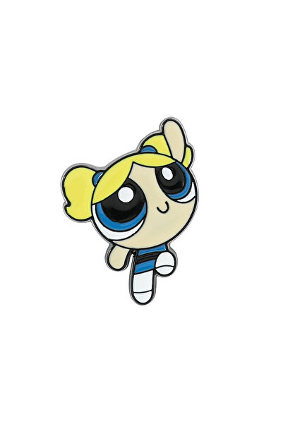 Choice دبوس ياقة على شكل فقاعات من فتيات القوة شارات أنمي على حقيبة الظهر بروش معدني مطلي بالمينا مجوهرات كرتونية C