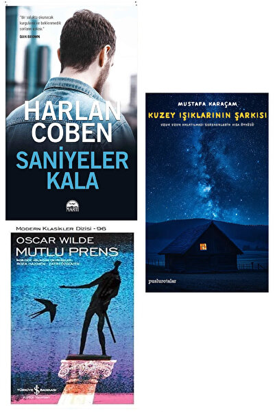 TÜRKİYE İŞ BANKASI KÜLTÜR YAYINLARI Saniyeler Kala Harlan Coben + Mutlu Prens...