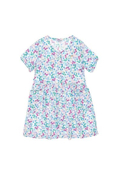U.S. Polo Assn. Girl's Mint Woven Dress Tekspor 209973 .8