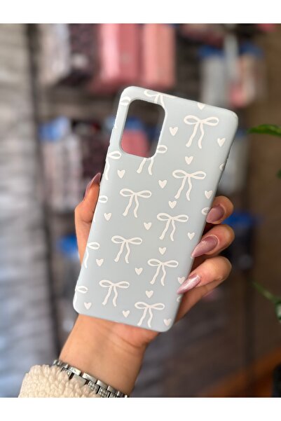 CaseKİdükkan Samsung Galaxy A71 Uyumlu Silikon İçi Kadife Lansman Desenli Tel...