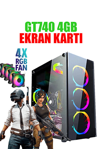 Dmc 173x (GTA 5) I5-3470,16GB RAM,512GB SSD,4GB GT740 128bit,oyuncu Masaüstü Bilgisayar