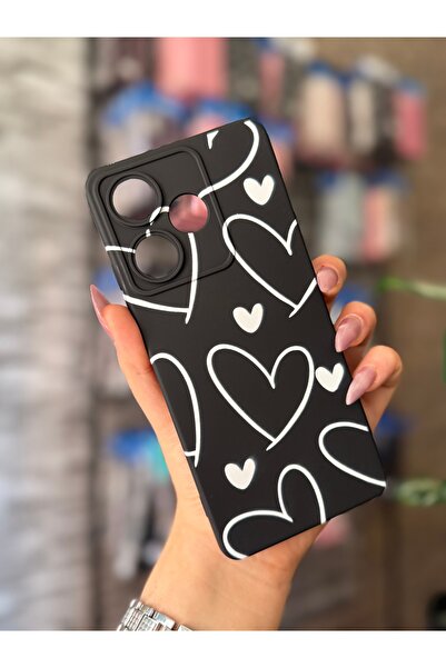 CaseKİdükkan جراب سيليكون مخملي من الداخل متوافق مع هاتف انفينيكس هوت 30