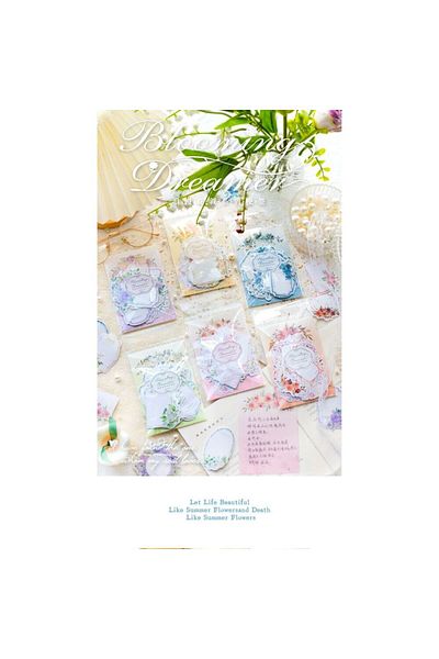 İthal O5-Opportunity Product 30 Pieces Label Washi Sticker - Number: 6