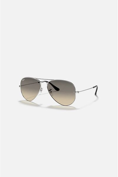 Ray-Ban نظارة شمسية راي بان أفياتور بايلوت RB3025 003/32 فضي رمادي متدرج مقاس 58