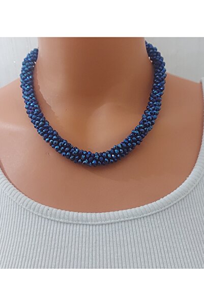 Nej Hapishane İşi Kristal Boncuk Kolye