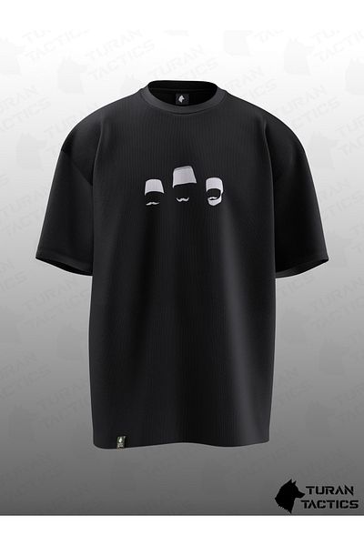 TURAN TACTICS Talat Enver Cemal Design - Υπερμεγέθη μπλουζάκι Unisex