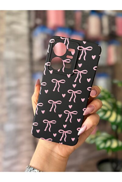 Store Vivo Y35/Y22S Compatible Camera Protected Silicone Velvet Inside Launch Pattern Phone Case