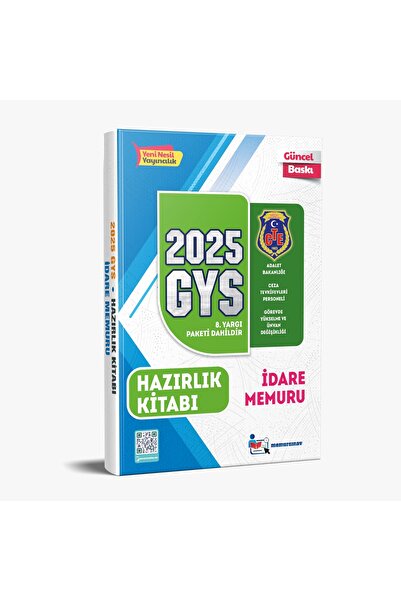 MemurSınav 2025 Gys Ceza Tevkifevleri Idare Memuru Konu Anlatımlı Hazırlık Ki...