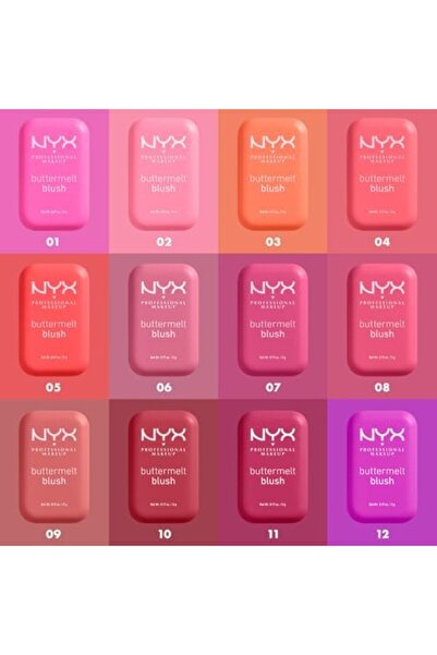 NYX Professional Makeup Buttermelt Powder Blush - You Know Buta 04