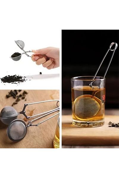 MUUN STORE Herbal Tea Brewing Strainer Stainless Steel