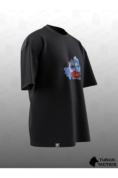 TURAN TACTICS ΜΠΛΟΥΖΑ OVERSIZE UNISEX ΣΧΕΔΙΑΣΜΕΝΗ ΑΠΟ ΤΟ ΑΝΤΙΔΥΤΙΚΟ ΤΟΥΡΚΙΣΤΑΝ
