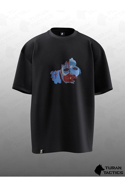 TURAN TACTICS ΜΠΛΟΥΖΑ OVERSIZE UNISEX ΣΧΕΔΙΑΣΜΕΝΗ ΑΠΟ ΤΟ ΑΝΤΙΔΥΤΙΚΟ ΤΟΥΡΚΙΣΤΑΝ