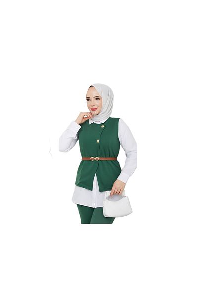 cskticaret Tester Shirt and Vest Three-Piece Suit 38/44