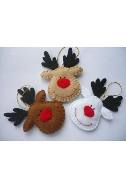 BFATASARIM سلسلة مفاتيح من اللباد 3 قطع