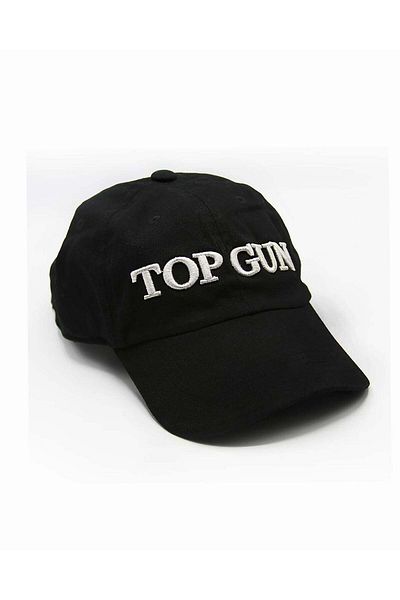 TOP GUN Embroidered Baseball Cap for Men Adjustable Vintage Hat Aviation-Inspired Cotton Cap