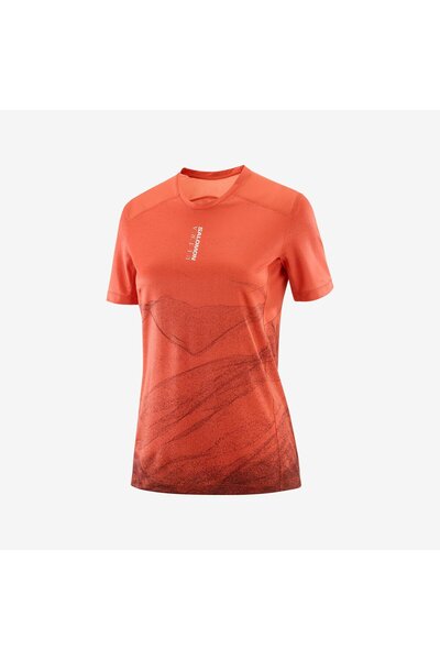 Salomon S/LAB ULTRA Kadın Koşu Tişört BURNT SIENNA LC2485500