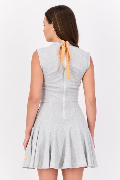 Esprit Women Heather Mini Dress, Light Grey