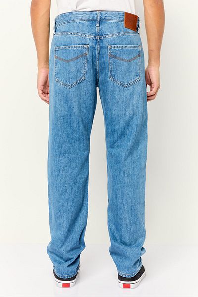 Esprit Men Straight Fit Wash Non Stretchable Denim, Blue